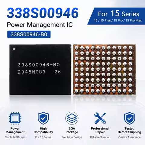 iPhone 15 Pro Max 5PCS USB Charger iC 338S00946-B0 338S00946 for iPhone 15 15PLUS Pro Max 15Pro 15Pr