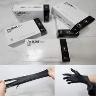 High-quality Premium HACCP Nitrile Gloves Thick Black One Pack (100 sheets)  Sizw (S)