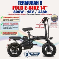 -T3RSEDIA- ELECTRIC BIKE SEPEDA LISTRIK ANAK / SEPEDA LISTRIK LIPAT 14