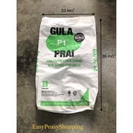 Used Recycle Sugar Bag 50KG  / Beg Guni / Beg Simpan Barang (READY STOCK)