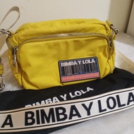 bimba y lola preloved sling bag nylon
