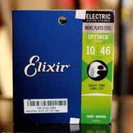 Elixir 19052 Optiweb Electric Guitar String 10-46