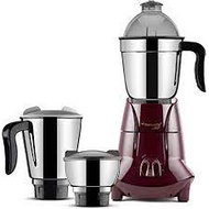 butterfly Jet  750-Watt Mixer Grinder with 3 Jars (Cherry red).