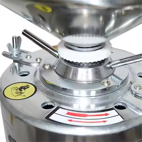 Sesame Sauce Grinder Peanut Butter Grinding Making Machine Tahini Colloid Mill Electric Grinder
