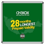 ONEXOX 5G tempoh sah extra dengan prepaid plan 36 months unlimited hotspot SELF registration xox simcard internet pantas