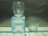 [蚤舊舊] 兩個合售 全新 浮雕造型 蝙蝠俠 急凍杯 玻璃杯 第四集急凍人 1997年KFC肯德基限量紀念杯