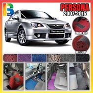 PROTON PERSONA CARPET ( Years 2007➛2015 ) Full Seat 10~18MM Kereta Karpet Carpet Persona Alas Kaki C