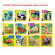 12 Buku National Geographic Kids Look and lLarn Board book NatGeo - 1 set isi 12 buku - Buku Cerita