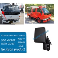 J01S02 TOYOTA DYNA IMPORT MODEL LY101 BU212 SIDE MIRROR RIGHT HAND SIDE