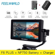 FEELWORLD F6 PLUS V2 6 Inch on Camera DSLR Field Monitor 3D LUT Touch Screen IPS FHD 1920x1080 Video