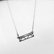 長款三角舞台架項鍊 Stage truss necklace