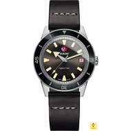 RADO Watch R32500305 / Captain Cook Automatic / Unisex / 37mm / Leather Strap / Brown / Limited Edition 1962 pcs