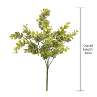 [FPE] Plastic Artificial Eucalyptus Greenery Fake Plants for Wedding Decor