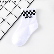 儿童袜子 1-12 Years Old Vans Children Socks Baby Girl Cotton Kids Socks Comfortable Breathable Stokin Ka