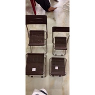 Ghế inox Không Rỉ Gấp Gọn Câu Cá Ghế câu cá Vải Dù Khung Inox Gấp Gọn