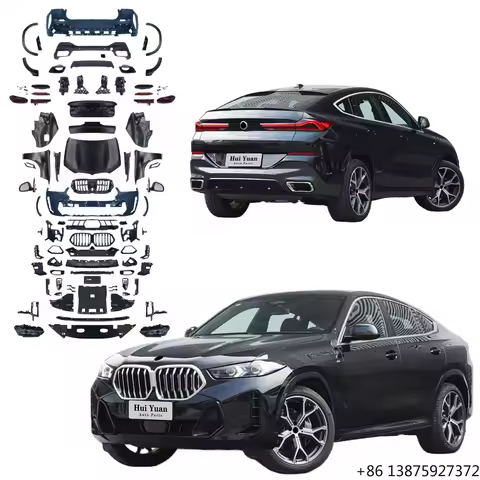 Hot Sale Facelift Refit Bodykit for X6 E71 2008 2009 2010 2011 2012 2013 2014 Update to G06 LCI X6 M