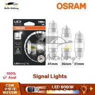 OSRAM LEDriving SL LED C5W 31mm 36mm 41mm T20 W21/5W T15 W16W 12V 6000K White Light Car Signal Turn 