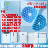 💥 ต้นฉบับ แล้วก็ ของแท้ 💥 สำหรับ แผ่นกรอง ไส้กรองอากาศ sharp FZ-G60MFE FZ-A60MFE KC-G50TA-W/B、G40TA-W/B KC-D60TA、KC-G60TA-W、KC-G60TA、KC-D50TA-W KC-D40TA-W KC-A60TA KC-A50TA KC-A40TA FZ-D60HFE、FZ-D60DFE air purifier Filter HEPA&amp;Active Carbon ส้กรองเครื่อ