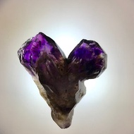 超七水晶精品 紫水晶原石 城堡 骨幹水晶 印記 擺件 天然原石
