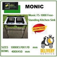 Monic FS-1000 Free-Standing Kitchen Sink