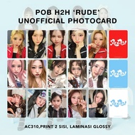 POB HEART2HEARTS H2H ‘RUDE NGY Photocard Jiwoo Carmen Juun A-Na Stella Ye-On Yuha Ian Berriz x SM St