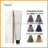 ☏ ﹊ ╳ Bremod Premium 100ml Hair Color Cocoa Butter Dyed Cream Ash Gray Dust 0.00 Brown Pink Blond