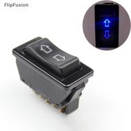 FF Universal Direct Current 12V 20A Auto Car Power Window Switch 5 Pins(Blue) PH