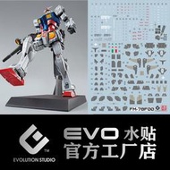 【Max模型小站】EVO FM78F00 萬代橫濱元祖 模型 RX78 1/100 螢光水貼