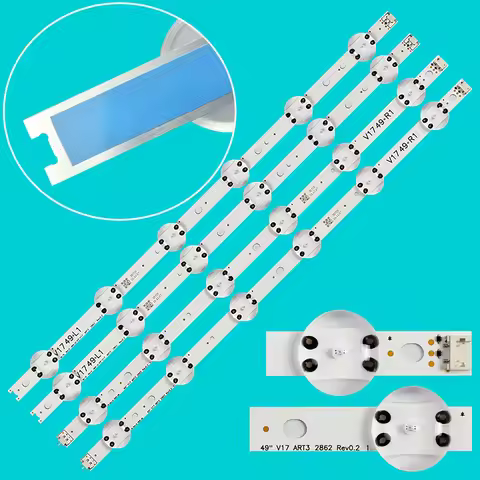 LED strip For 49UV340C 49LJ614V 49UJ6525 49UJ6585 49UJ6565 49UJ651V 49UJ670V 49UJ701V V17 49 R1 L1 A