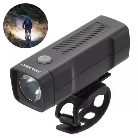 Bike Front Light Bicycle Bike Light 500mAh USB Rechargeable Easy to Install 3 Modes Bicycle Accessor