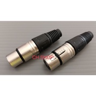 3 Pole XLR Female Connector