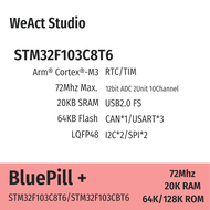 STM32F103C8T6 STM32F103CBT6 BluePill ARM Core Board Development System WeAct Studio ARM Platform Dev