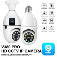 CCTV V380 Pro IP Camera Bulb 1080P Wireless WiFi Connect Two Way Audio Remote Viewing cctv Bulb