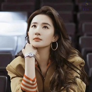 Rose Story Liu Yifei Exaggerated Big Hoop Earrings Design Earrings Female Earrings Sterling Silver P