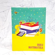 KIKY Mathematics Notebook, 98 Sheets – Quarto Size, Square, 5x5 mm