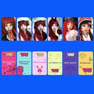1-15pcs/set GIDLE Yuqi WITHMUU Lomo Cards YUQ1 Album I TRUST NEVER DIE STAR RIVER Photocards MINNIE 