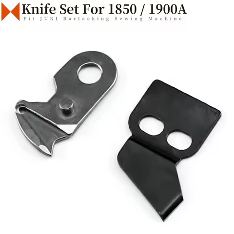 Movable / Fixed Knife For JUKI LK-1850 1900 Bartacking Sewing Machine Accessories Thread Cut Blade B