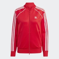 adidas ไลฟ์สไตล์ เสื้อแทรคแจ็คเก็ต Adicolor Classics SST ผู้หญิง สีแดง IB5913