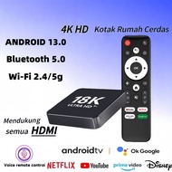 【Local Stock 】18K MXQ BOX PRO Smart Voice TV Box Android 13.0 latest unlocks full channels + movies 