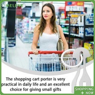 MELENE Shopping Cart Token, Coin Holder Metal Trolley Master Key Token, Durable Detachable Reusable 