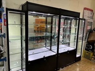 首飾珠寶樣品展示櫃臺透明商用家用矮櫃展廳展覽玻璃煙櫃