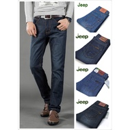 [339] Jeep Men's Long Jeans Pants Blue Seluar lelaki