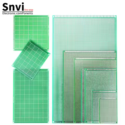 Snvi 2x8 3x7 4x6 5x7 6x8 7x9 8x12 9x15 cm Single sided Prototype Diy Universal Printed Circuit PCB B