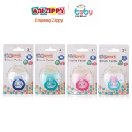 Zippy Silicone Baby Pacifier 3+ months Silicone Pacifier Ultra soft ZIP-OK 061