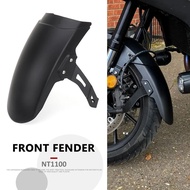 New 2022 2023 2024 Front Fender Mudguard Extender Motorcycle Accessories Black For Honda NT 1100 NT1