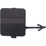 Front Bumper Tow Hook Cover Front Rear Bumper Tow Black Trailer Eye Hole Cover Flap Replacement Fit 