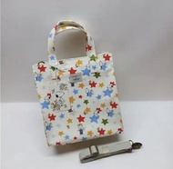 Cath Kidston x Peanuts Snoopy 史努比 防水 油布 拉鍊 手提袋 斜孭袋 兩用袋 單肩包（需訂購）