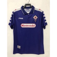 Retro Jersey 1998 Fiorentina At Home Sports Football Uniform