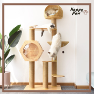 Large Solid Wood Cat Climbing Frame with Cat Climbing Frame Cat Tree Cat Condo