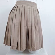 1L478 Pleated Skirt Short [Second Hand] Details As Shown In The Picture.